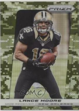 Lance Moore [Camo Prizm] #142