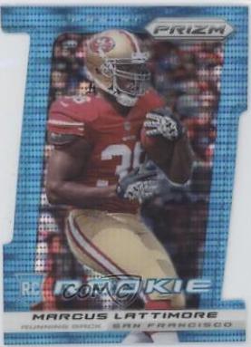 Marcus Lattimore [Light Blue Die Cut Prizm] #263