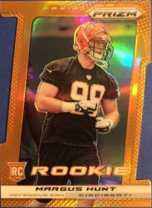 Margus Hunt [Orange Die Cut Prizm] #264