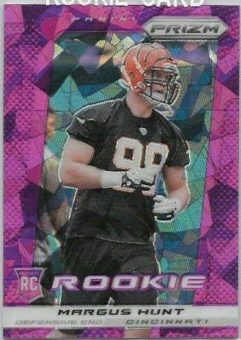 Margus Hunt [Purple Cracked Ice Prizm] #264