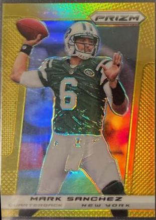 Mark Sanchez [Gold Prizm] #70