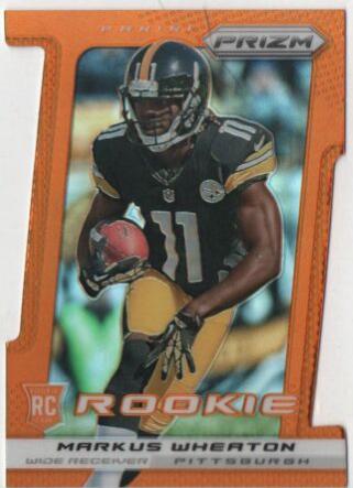 Markus Wheaton [Orange Die Cut Prizm] #265