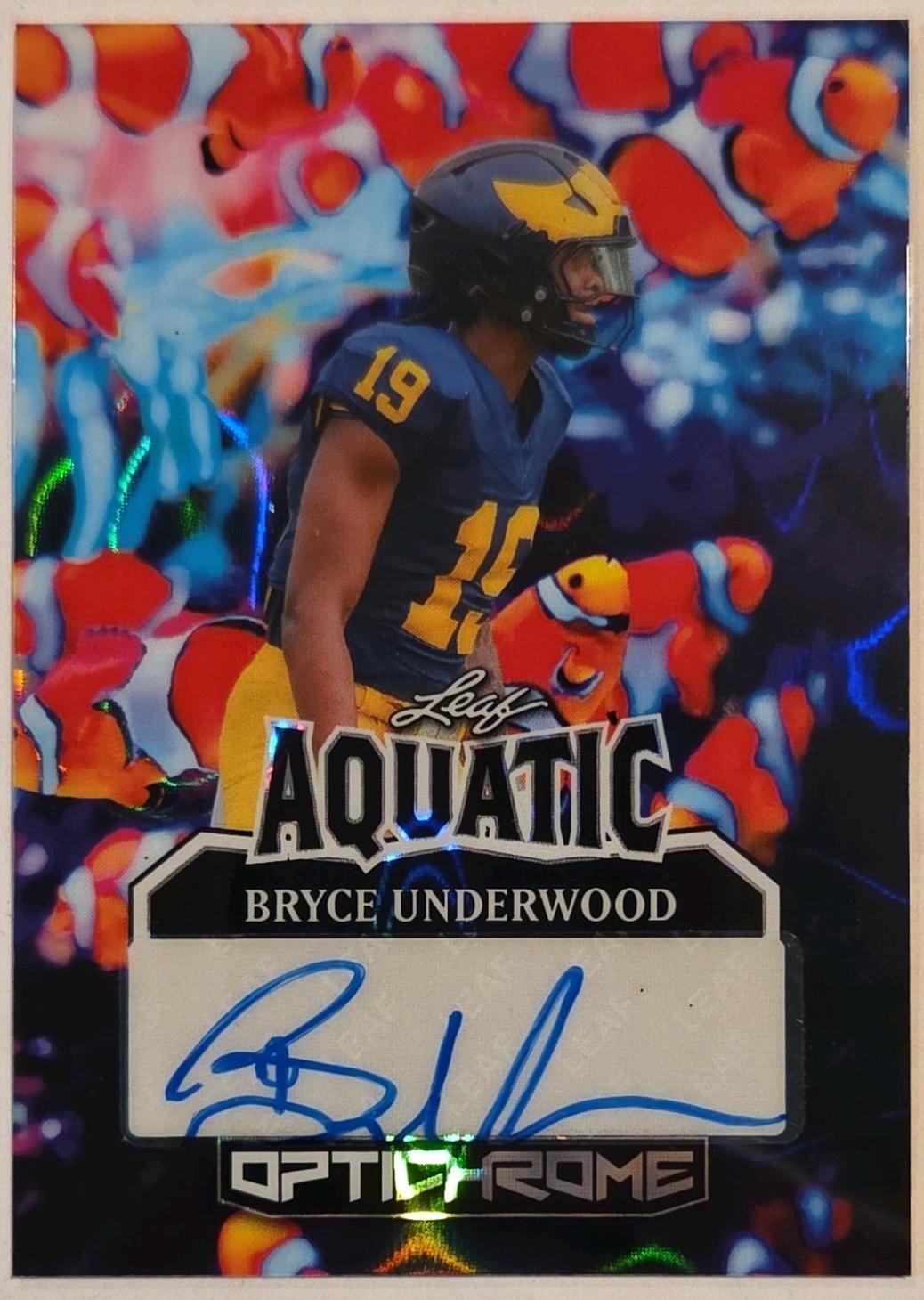 Bryce Underwood [Clownfish Lava] #A-BU1
