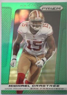 Michael Crabtree [Green Prizm] #184