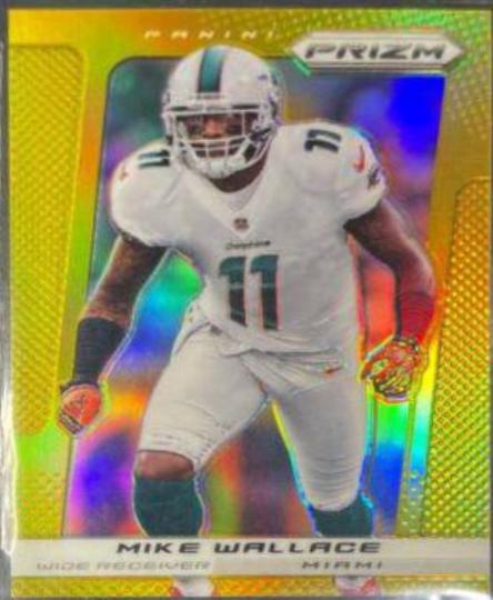 Mike Wallace [Gold Prizm] #58