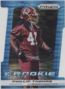 Phillip Thomas [Light Blue Die Cut Prizm] #276