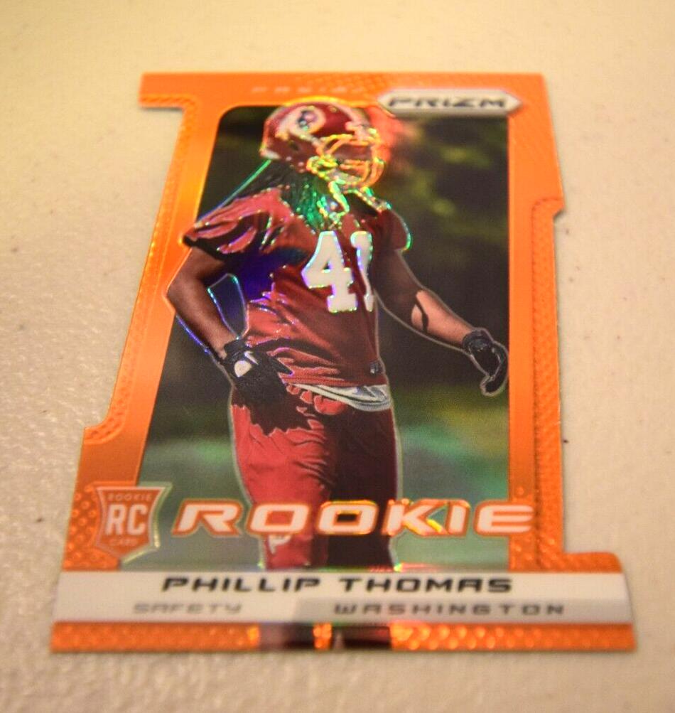 Phillip Thomas [Orange Die Cut Prizm] #276