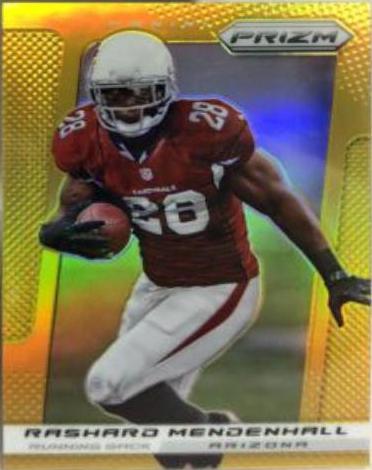 Rashard Mendenhall [Gold Prizm] #180