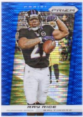 Ray Rice [Blue Pulsar Prizm] #4
