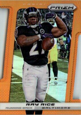 Ray Rice [Orange Die Cut Prizm] #4
