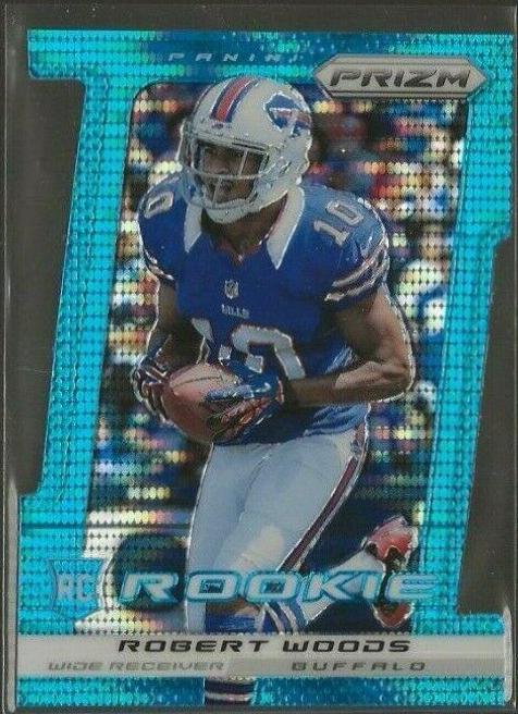 Robert Woods [Light Blue Die Cut Prizm] #279