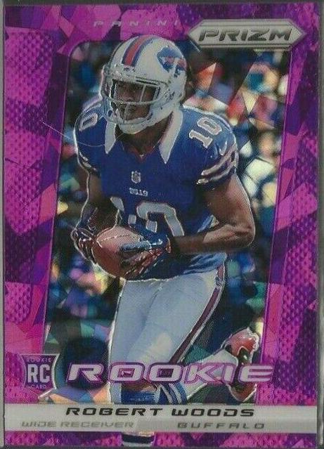 Robert Woods [Purple Cracked Ice Prizm] #279