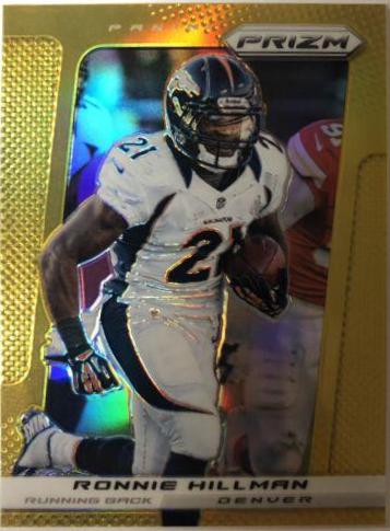 Ronnie Hillman [Gold Prizm] #83