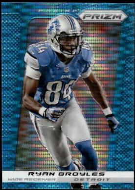 Ryan Broyles [Light Blue Pulsar Prizm] #110