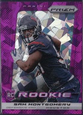 Sam Montgomery [Purple Cracked Ice Prizm] #284