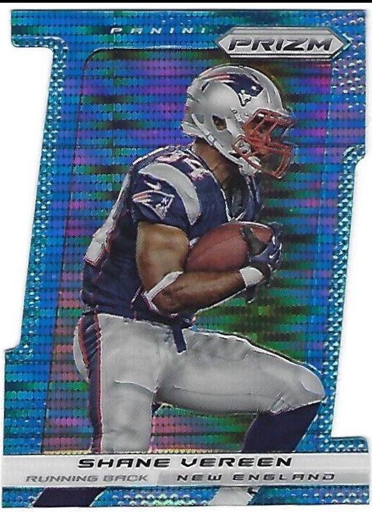 Shane Vereen [Light Blue Die Cut Prizm] #67