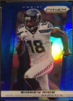 Sidney Rice [Blue Prizm] #191