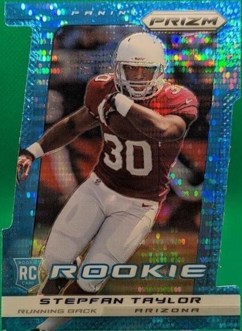 Stepfan Taylor [Light Blue Die Cut Prizm] #287