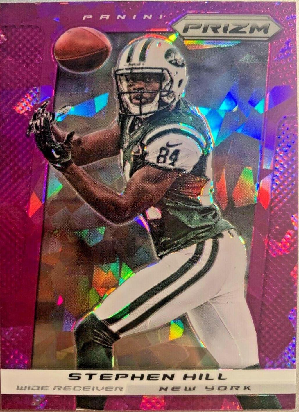 Stephen Hill [Purple Cracked Ice Prizm] #73