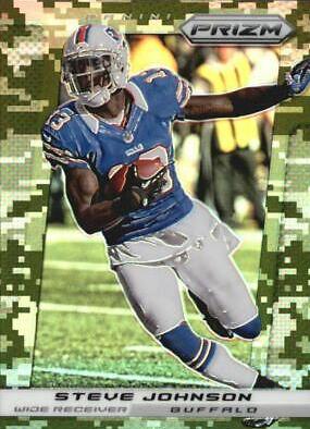 Steve Johnson [Camo Prizm] #52