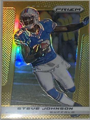Steve Johnson [Gold Prizm] #52