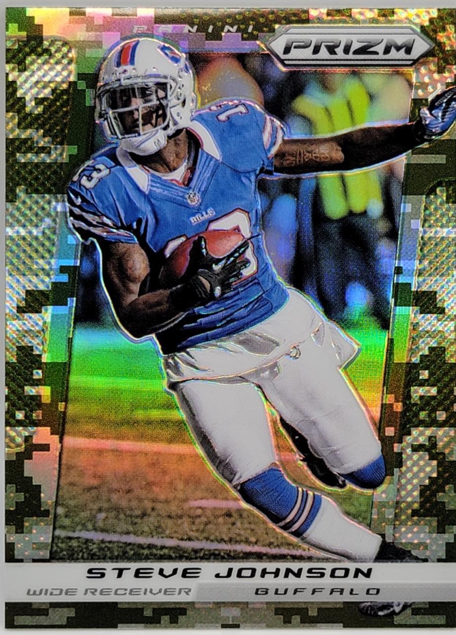 Steve Johnson [Green Prizm] #52