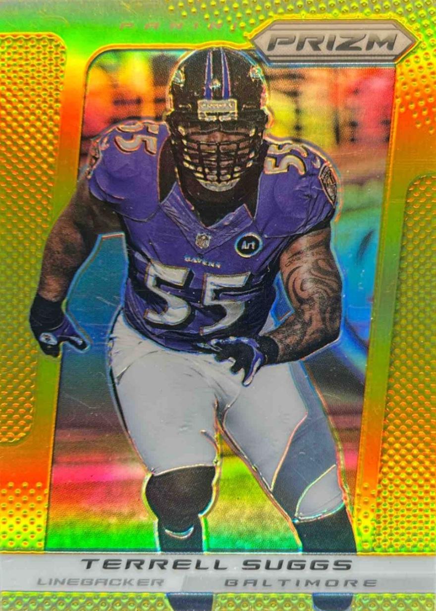 Terrell Suggs [Gold Prizm] #6