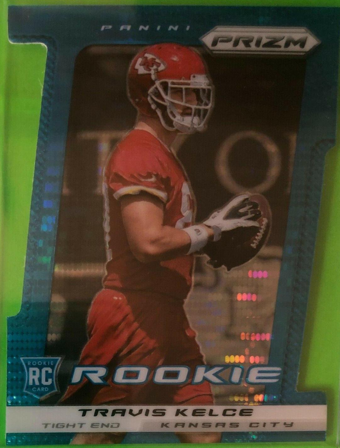 Travis Kelce [Light Blue Die Cut Prizm] #292