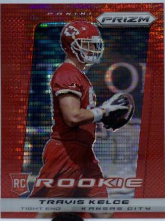 Travis Kelce [Red Pulsar Prizm] #292