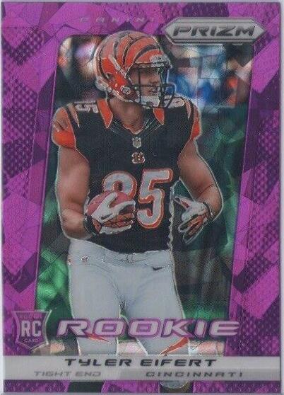 Tyler Eifert [Purple Cracked Ice Prizm] #294