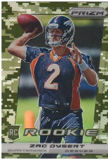 Zac Dysert [Camo Prizm] #299