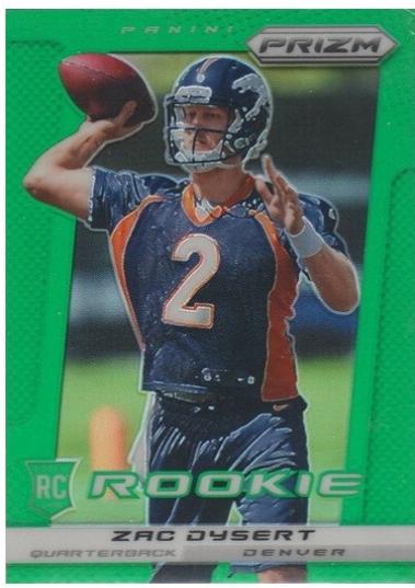 Zac Dysert [Green Prizm] #299