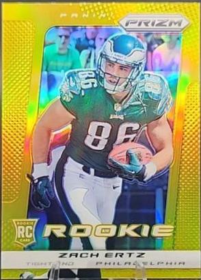 Zach Ertz [Gold Prizm] #300