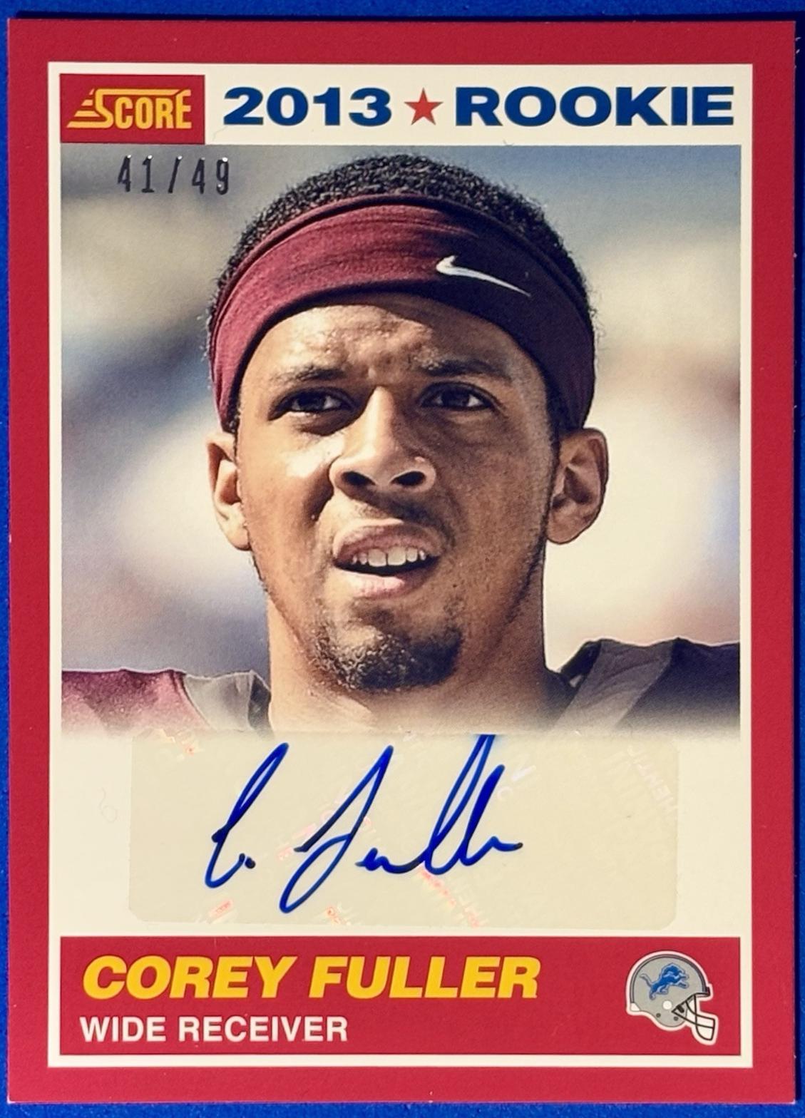 Corey Fuller [Autograph Red] #352