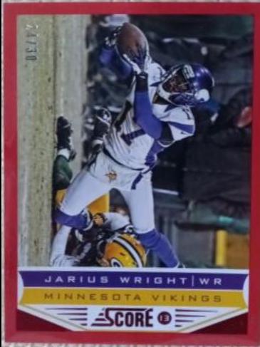 Jarius Wright [Red Zone] #118