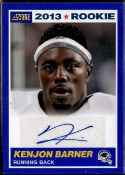 Kenjon Barner [Autograph Blue] #385