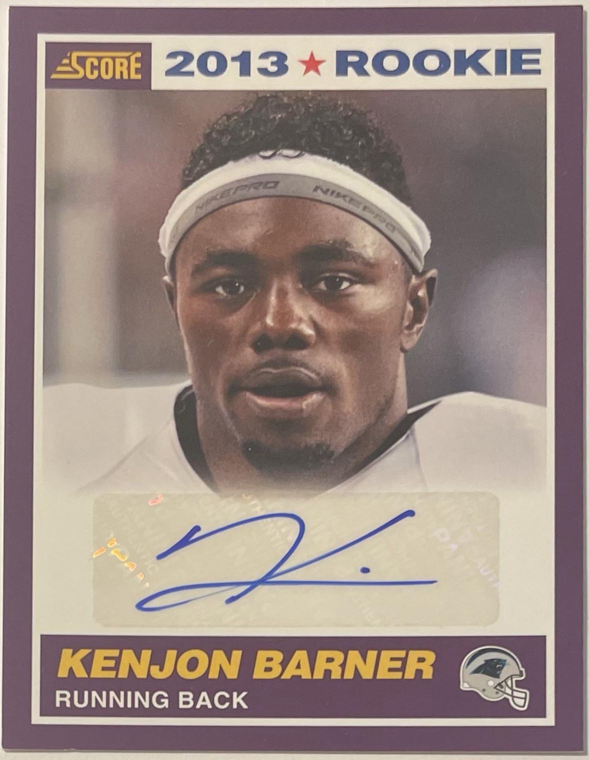 Kenjon Barner [Autograph Purple] #385