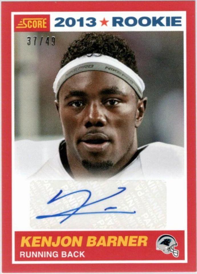 Kenjon Barner [Autograph Red] #385