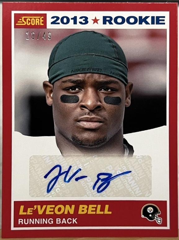 Le'Veon Bell [Autograph Red] #392