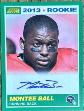 Montee Ball [Autograph] #410