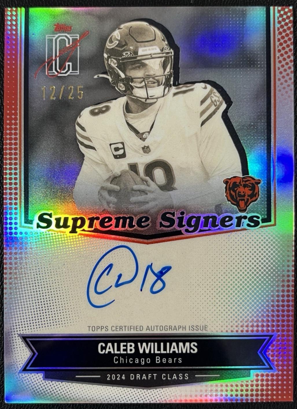 Caleb Williams [Red] #SS-CW