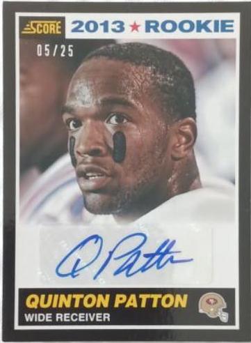 Quinton Patton [Autograph Black] #413