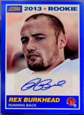 Rex Burkhead [Autograph Blue] #416