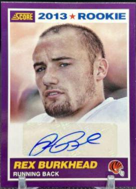 Rex Burkhead [Autograph Purple] #416