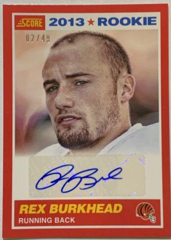 Rex Burkhead [Autograph Red] #416