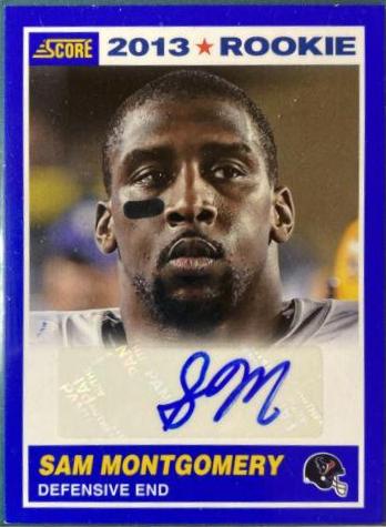 Sam Montgomery [Autograph Blue] #422