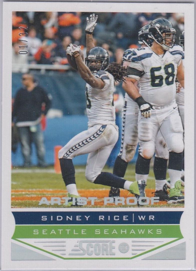 Sidney Rice [Artist Proof] #194