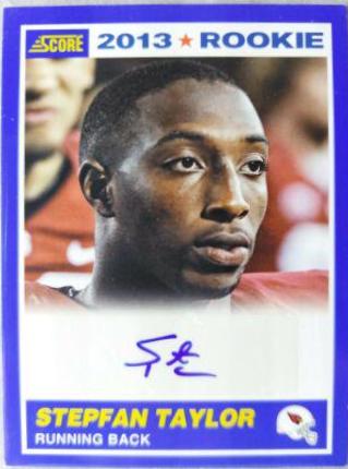 Stepfan Taylor [Autograph Blue] #426