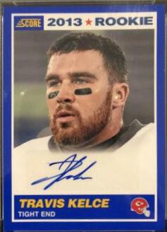 Travis Kelce [Autograph Blue] #431