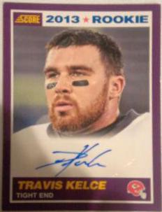Travis Kelce [Autograph Purple] #431